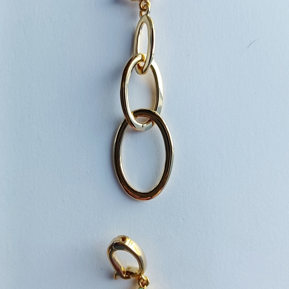 Joan Rivers Classic Collection Gold Plate Interchangeable Pendant Necklace New! - Picture 5 of 6